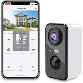 كاميرات مراقبة لاسلكية خارجية ثنائية الاتجاه، تنبيه صوتي، كشف الحركة in Kuwait