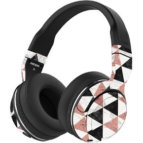 MightySkins Skin Compatible with Skullcandy Hesh 2 Wireless Headphones - Marble Pyramids | Protective, Durable, and Unique Vinyl wrap Cover | Easy to Apply, Remove | Made in The USA