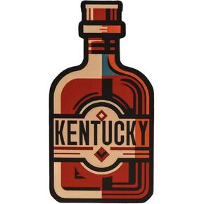 Vagabond Heart Kentucky Weatherproof Vinyl Sticker - Kentucky Souvenir Decal - Kentucky Sticker
