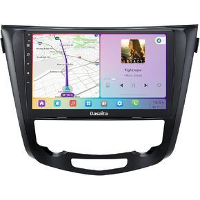 Car Stereo for Nissan Rogue X-Trail Qashqai 2014-2020 with Carplay & Android Auto, BT 5.0, GPS Navigation, DTS, 8GB+256GB, Android 13, Gyroscope, 4G LTE/5G WIFI, 10.2'' QLED, AM/FM Radio