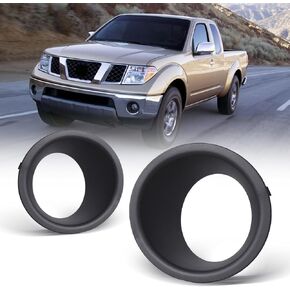 AUTOWIKI Fog Lights For Nissan Frontier 2005-2016 (Metal Bumper Only) OEM Replacement Fog Lamps 2PCS With Clear Lens