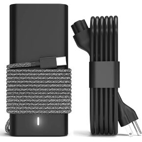Newest Slim 65W Dell Laptop Charger Replacement for Dell Latitude 5520 5420 7420 7275 5285 XPS 13 Chromebook 3100 DA65NM190 LA65NM190 USB C Type C Power Cord