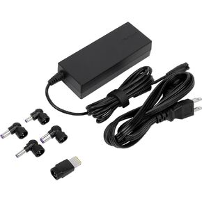 Targus Certified Pre-Owned 90W AC Universal Laptop Charger with 9 Interchangeable Tips, for Acer, ASUS, Dell, HP, Lenovo, Toshiba, Gateway, Sony, Fujitsu and More, Black (APA731USO)