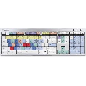 Logickeyboard Backlit 'Astra2' Designed for Composing in Steinberg Cubase on Windows PC • p/n LKB-CBASE-A2PC-US