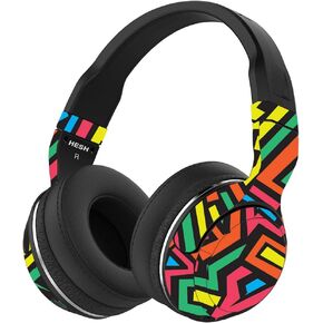 MightySkins Skin Compatible with Skullcandy Hesh 2 Wireless Headphones - Hyper | Protective, Durable, and Unique Vinyl Decal wrap Cover | Easy to Apply, Remove, and Change Styles | Made in The USA