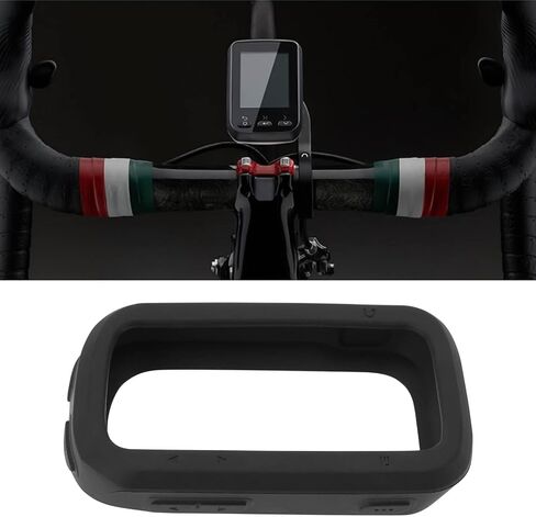 Silicone Protective Cover Compatible with IGPSPORT BSC200/300 for Bike Computer Case GPS Computer Silicone Protective Case Black with Lanyard in Saudi Arabia