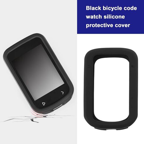 Silicone Protective Cover Compatible with IGPSPORT BSC200/300 for Bike Computer Case GPS Computer Silicone Protective Case Black with Lanyard in Saudi Arabia
