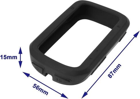 Silicone Protective Cover Compatible with IGPSPORT BSC200/300 for Bike Computer Case GPS Computer Silicone Protective Case Black with Lanyard in Saudi Arabia
