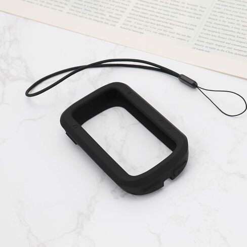 Silicone Protective Cover Compatible with IGPSPORT BSC200/300 for Bike Computer Case GPS Computer Silicone Protective Case Black with Lanyard in Saudi Arabia