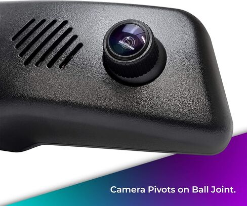 Master Tailgaters 10" OEM Rear View Mirror Dash Cam with 10" LCD Screen | Rearview Universal Fit | 1080p 30fps HD DVR | Dual Way Video Recorder with WiFi | Anti Glare | 1080p Backup Camera Included in Saudi Arabia