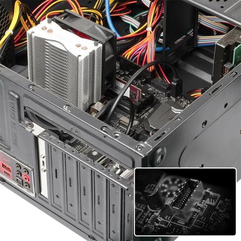 NFHK USB 3.1 Front Panel Header to USB 3.0 20Pin Header Extension Cable 20cm for ASUS Motherboard in Saudi Arabia
