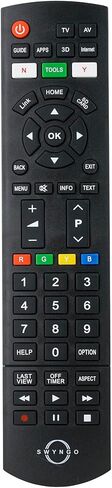 TV Remote Control for PANASONIC | Remote Compatible with Most PANASONIC TV Remote Models, without Configuration, Lightweight and Durable | Remote Control for Smart PANASONIC in Saudi Arabia