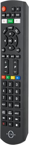 TV Remote Control for PANASONIC | Remote Compatible with Most PANASONIC TV Remote Models, without Configuration, Lightweight and Durable | Remote Control for Smart PANASONIC in Saudi Arabia
