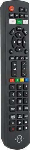 TV Remote Control for PANASONIC | Remote Compatible with Most PANASONIC TV Remote Models, without Configuration, Lightweight and Durable | Remote Control for Smart PANASONIC in Saudi Arabia