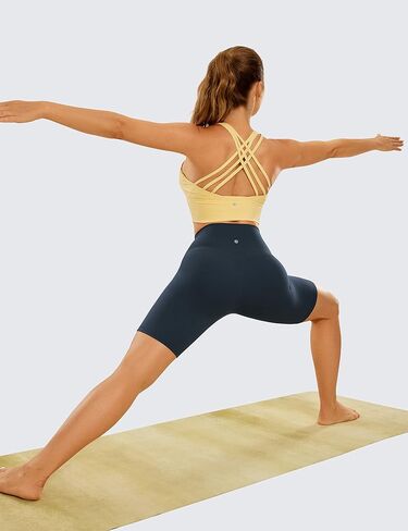 CRZ YOGA Womens Butterluxe Biker Shorts 2.5'' / 4'' / 6'' / 8'' - High Waisted Booty Workout Volleyball Yoga Spandex in Saudi Arabia