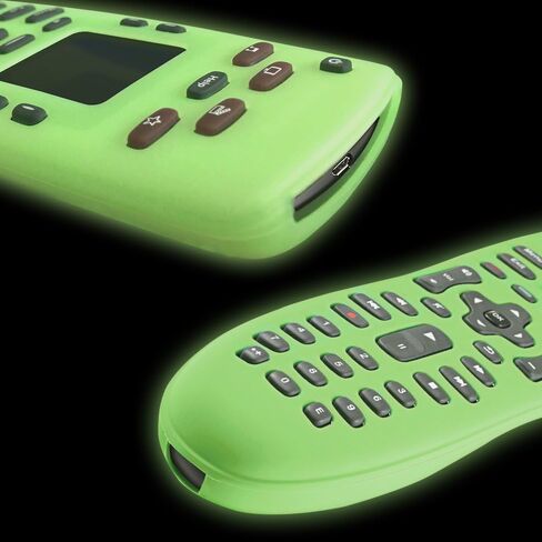 حافظة من السيليكون لجهاز Logitech Harmony 650,700, 665، غطاء حماية من السيليكون المضاد للغبار والسقوط لجهاز التحكم عن بعد Logitech Harmony 650,700, 665 (أسود) in Saudi Arabia