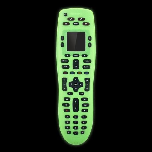 حافظة من السيليكون لجهاز Logitech Harmony 650,700, 665، غطاء حماية من السيليكون المضاد للغبار والسقوط لجهاز التحكم عن بعد Logitech Harmony 650,700, 665 (أسود) in Saudi Arabia
