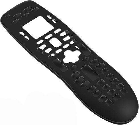 حافظة من السيليكون لجهاز Logitech Harmony 650,700, 665، غطاء حماية من السيليكون المضاد للغبار والسقوط لجهاز التحكم عن بعد Logitech Harmony 650,700, 665 (أسود) in Saudi Arabia