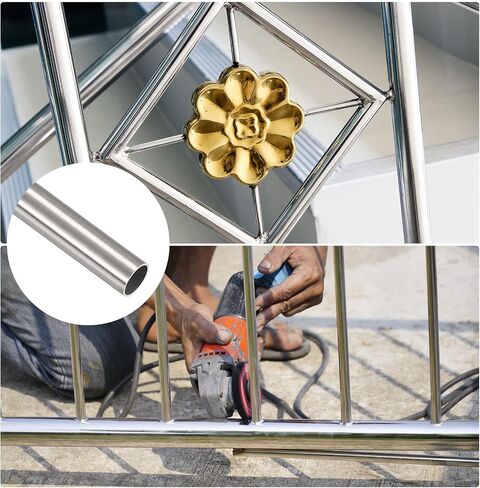 304 Stainless Steel Tube (2mm OD x 0.3mm Wall T x 300mm L) 2Pcs, Straight Tubing - for Home Furnishing, Machinery in Saudi Arabia