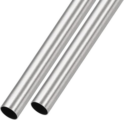 304 Stainless Steel Tube (2mm OD x 0.3mm Wall T x 300mm L) 2Pcs, Straight Tubing - for Home Furnishing, Machinery in Saudi Arabia