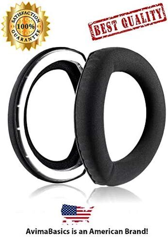 HD800 Earpads by AvimaBasics | Premium Replacement Cushion Ear Pads Earpad Earmuff Foam Cups Repair Parts for Sennheiser HD800 HD 800 Headphones (1 Pair) in Saudi Arabia