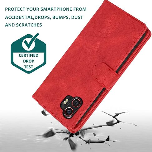 Asuwish متوافق مع Samsung Galaxy XCover 6 Pro/X Cover Pro 2 حافظة محفظة من الزجاج المقسى وواقي شاشة بسحاب جلدي قديم وغطاء قلاب وحامل بطاقات لهاتف XCover6 6Pro 2022 للنساء والرجال باللون الأسود in Saudi Arabia