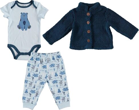 Chick Pea Baby Boy Jacket Set Newborn Photoshoot Outfit in Saudi Arabia