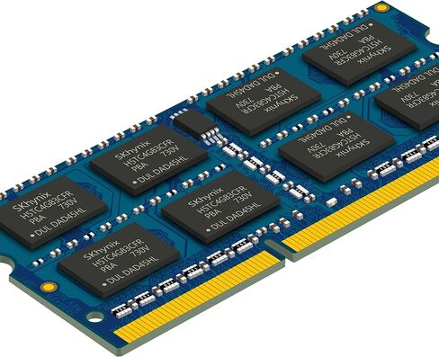 8GB DDR3/DDR3L 1600MHz PC3L-12800 (PC3-12800) CL11 SODIMM 2Rx8 1.35V 204 Pin Non ECC SO-DIMM كمبيوتر محمول، وحدة ذاكرة الوصول العشوائي للكمبيوتر المحمول in Kuwait