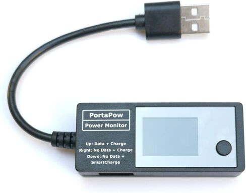 شاشة الطاقة PortaPow الجيل الثالث ثلاثية USB + USB-C مع مانع البيانات in Kuwait