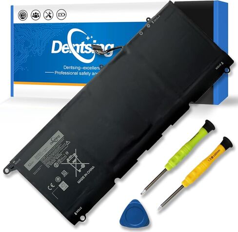 Dentsing JD25G / 90V7W بطارية لديل XPS13 XPS 13 9343 9350 1708 Dell XPS13D-9343-1708 0N7T6 in Kuwait