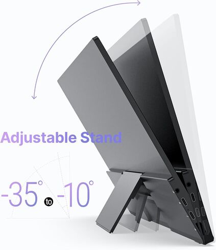 MINIX Portable Monitor 16" FHD 1200P，IPS，Touch Screen，USB-C, HDMI，Stereo，Eye Care, Flicker Free, Blue Light Filter in Saudi Arabia