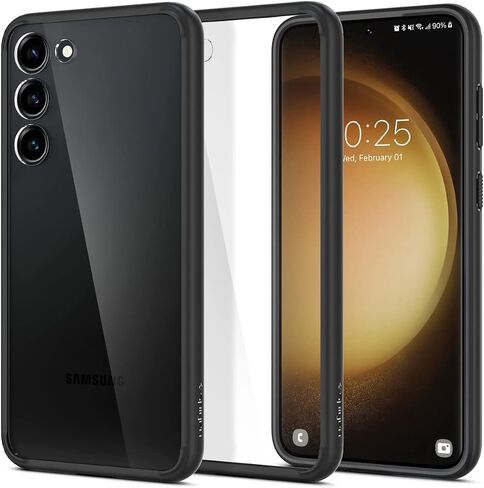 Spigen Ultra Hybrid Designed for Galaxy S23 Case (2023) [Anti-Yellowing], [Military-Grade Protection] - Crystal Clear in Saudi Arabia