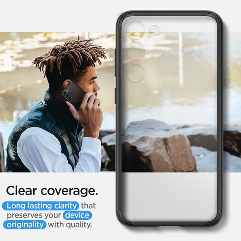 Spigen Ultra Hybrid Designed for Galaxy S23 Case (2023) [Anti-Yellowing], [Military-Grade Protection] - Crystal Clear in Saudi Arabia