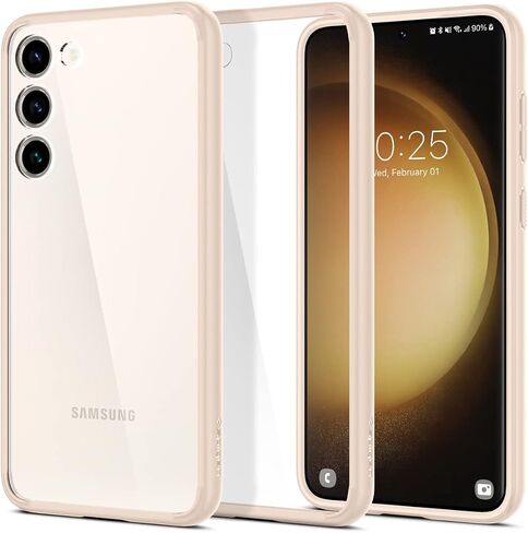 Spigen Ultra Hybrid Designed for Galaxy S23 Case (2023) [Anti-Yellowing], [Military-Grade Protection] - Crystal Clear in Saudi Arabia