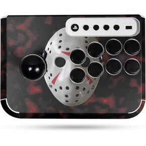 Gaming Skin Compatible with Hori Fighting Stick Mini (PS5, PS4, PC) - 13th Nightmare - Premium 3M Vinyl Protective Wrap Decal Cover - Easy to Apply | Crafted in The USA by MightySkins