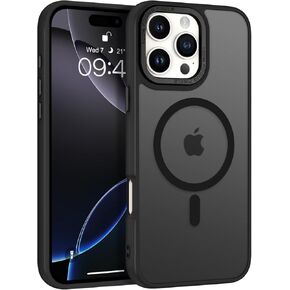 BENTOBEN for iPhone 16 Pro Max Case [Compatible with Magsafe] Translucent Matte Magnetic 16 Pro Max Phone Case Slim Thin Shockproof Women Men Protective Case Cover for iPhone 16 Pro Max, Deep Blue