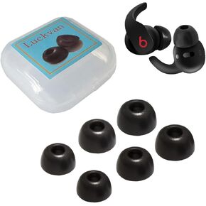 Memory Foam Ear Tips for Beats Fit Pro Replacement Eartips for Beats Earbuds Tips Fit Iin Beats Fit Pro Case, Black LMS