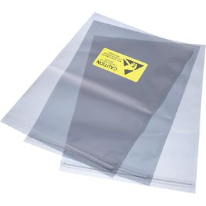MECCANIXITY Anti Static Bags Shielding Bag 30pcs 9x13inch(23x33cm) Resealable with Labels for Hard Drive HDD SSD PCB Board