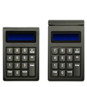 Idtech IDKE-534833ABE Secure Key M130 Encrypted Keypad with MagStripe Card Reader, USB-Keyboard, AES Encryption, Enhanced Encryption Format, 15 Key, 3 Track, Black