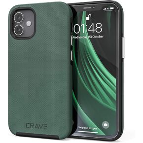 Crave iPhone 12 Mini Case, Dual Guard Protection Series Case for iPhone 12 Mini (5.4 inch) - Navy
