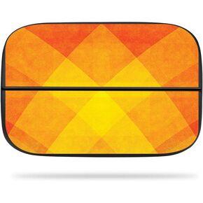 MightySkins Skin Compatible with Elgato Game Capture hd60s - Orange Texture | Protective, Durable, and Unique Vinyl Decal wrap Cover | Easy to Apply, Remove, and Change Styles | Made in The USA