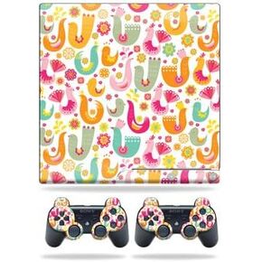 MightySkins Skin Compatible with Sony Playstation 3 Slim Console wrap Sticker Skins White Birdie