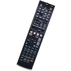 Replaced Remote Control Compatible for Yamaha RX-V375 YHT-494BL HTR-3066BL YHT-597 RX-V565 YHT-797 HTR-6250 YHPS101 RXV373 YHT493BL HTR3065 YHT595 RXV473BL YHT699U HTR6240 Audio Video AV Receiver