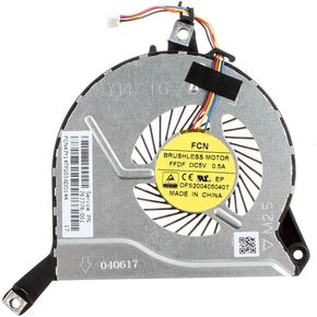 CPU Fan For HP Pavilion 15-P066US 15-P064us 15-P067CA 15-P051XX 15-P051US 15-P026NR 15-P026CY 15-P043NR 15-P043CL 15-P044NR 15-P099NR 15-P083NR 15-P084CA 15-P087CA 15-p283nr, DC5V 4-Pin