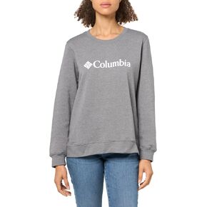 Columbia Women's Trek Graphic Crew, Sage Leaf, X-Large