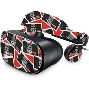MightySkins Skin Compatible with Samsung Odyssey VR - Retro Controllers 3 | Protective, Durable, and Unique Vinyl Decal wrap Cover | Easy to Apply, Remove, and Change Styles | Made in The USA