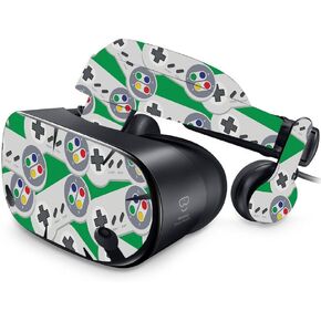 MightySkins Skin Compatible with Samsung Odyssey VR - Retro Controllers 1 | Protective, Durable, and Unique Vinyl Decal wrap Cover | Easy to Apply, Remove, and Change Styles | Made in The USA