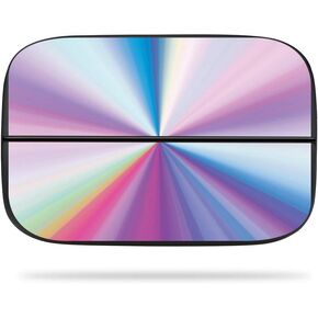 MightySkins Skin Compatible with Elgato Game Capture hd60s - Rainbow Zoom | Protective, Durable, and Unique Vinyl Decal wrap Cover | Easy to Apply, Remove, and Change Styles | Made in The USA