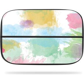 MightySkins Skin Compatible with Elgato Game Capture hd60s - Watercolor White | Protective, Durable, and Unique Vinyl Decal wrap Cover | Easy to Apply, Remove, and Change Styles | Made in The USA