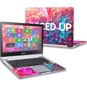 MightySkins Skin Compatible with Samsung Notebook 7 Spin 13.3" (2016) – Juiced Up | Protective, Durable, and Unique Vinyl Decal wrap Cover | Easy to Apply, Remove, and Change Styles | Made in The USA